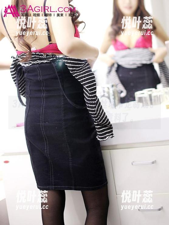 3Agirl女郎 - 咪宝把黑丝地带定制成了另一种意境，太出乎意料了。