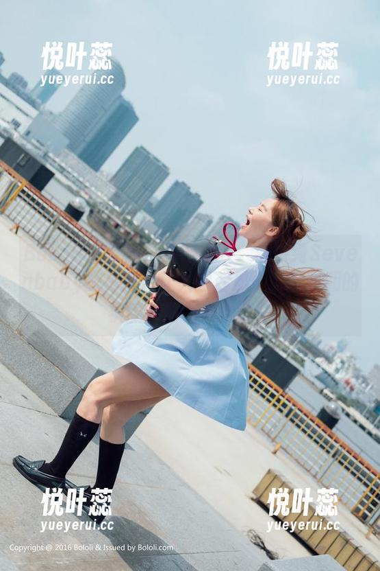 BoLoli菠萝社 - 原图载入：柳侑绮Sevenbaby的吊带，让人想起那个大学时期的疯癫？图集来验证！