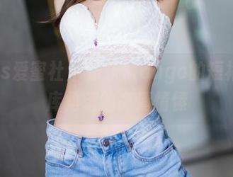 IMiss爱蜜社 - 乐乐Mango的短裙：图库角落的高清情愫