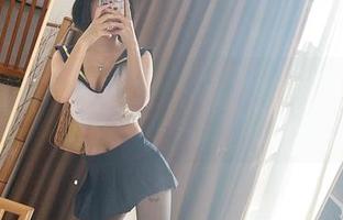 微密圈 - 神奇的水手裙套图：胜利的小生活让每一帧都想扬帆起航